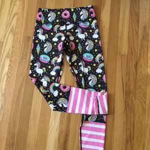 Flexi Lexi Rainbow and Unicorn Leggings 🦄🍦🍩🌈💖