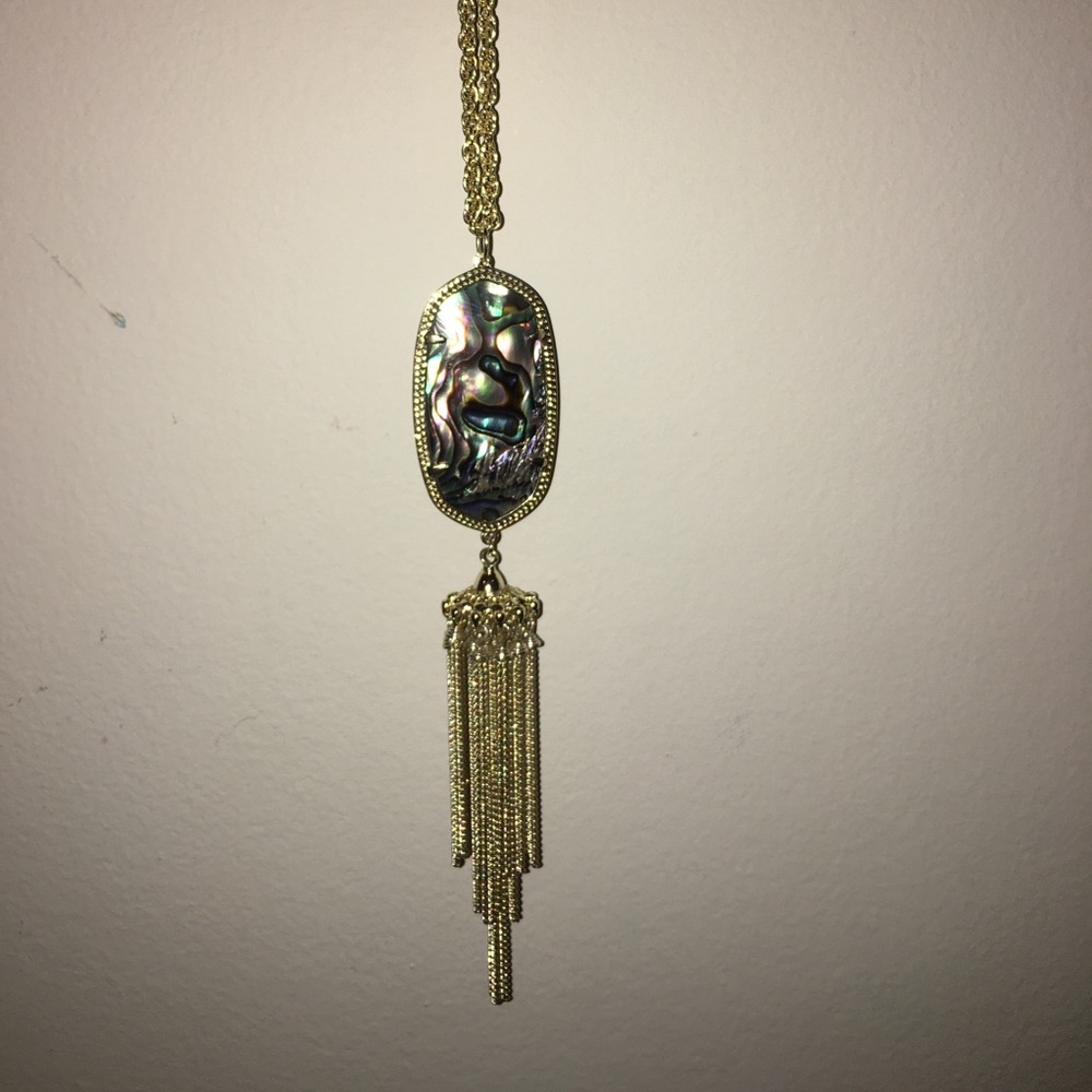 Kendra Scott Rayne necklace Abalone Shell
