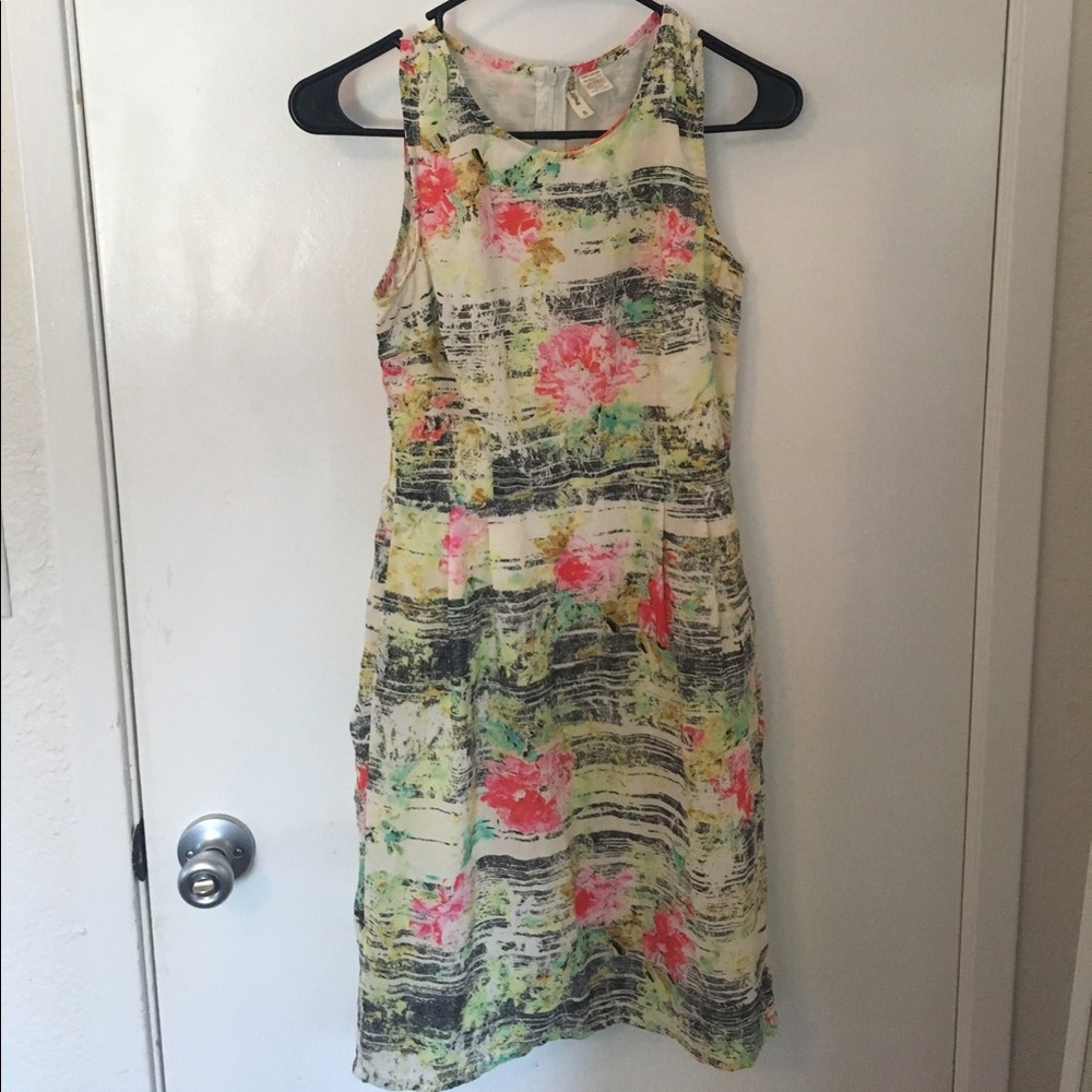 Floral sheath dress