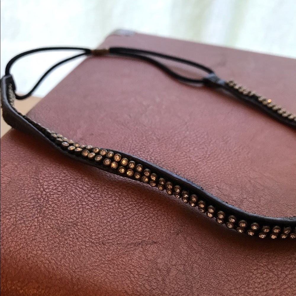 ⭕️CLOSET CLEAR OUT!!⭕️ C + I leather headband