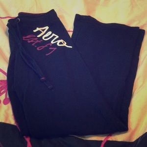 Aeropostale Black Sweatpants
