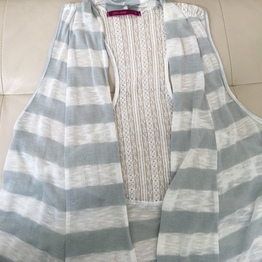 ❗️SALE ❗️Sleeveless Lace Cardigan