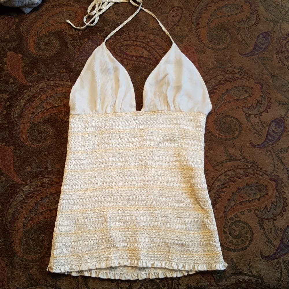 Silk halter