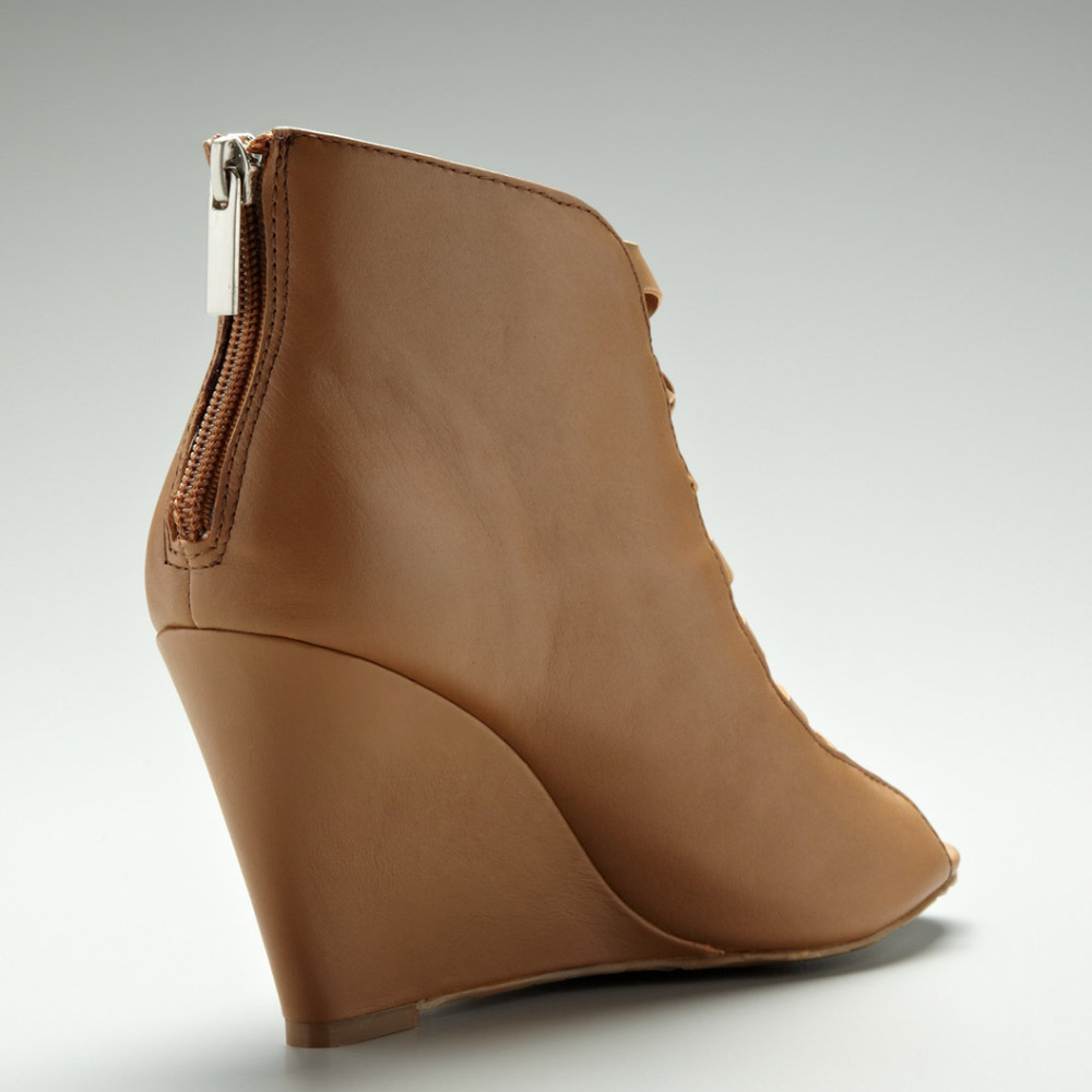 ANTHROPOLOGIE KELSI DAGGER BNWT wedge booties - Picture 5 of 5