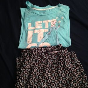 Disney Elsa Pajamas from Frozen