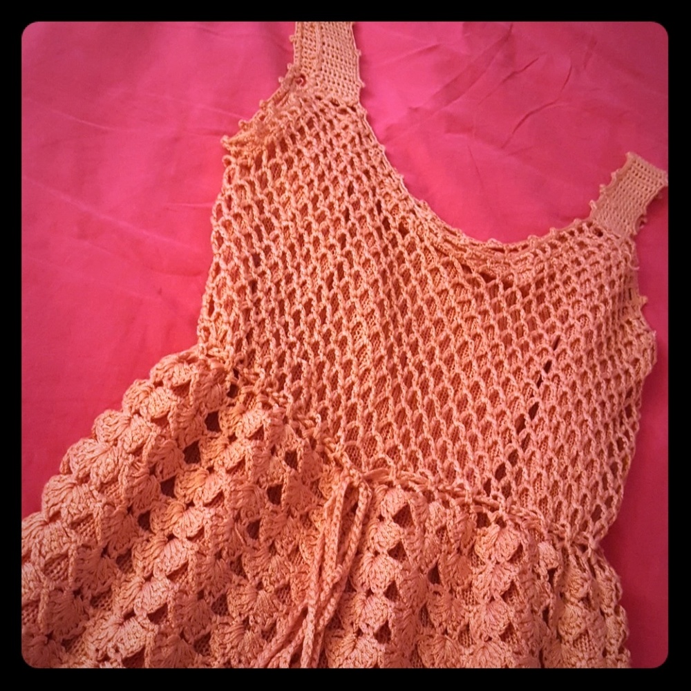 Pink Crochet Top