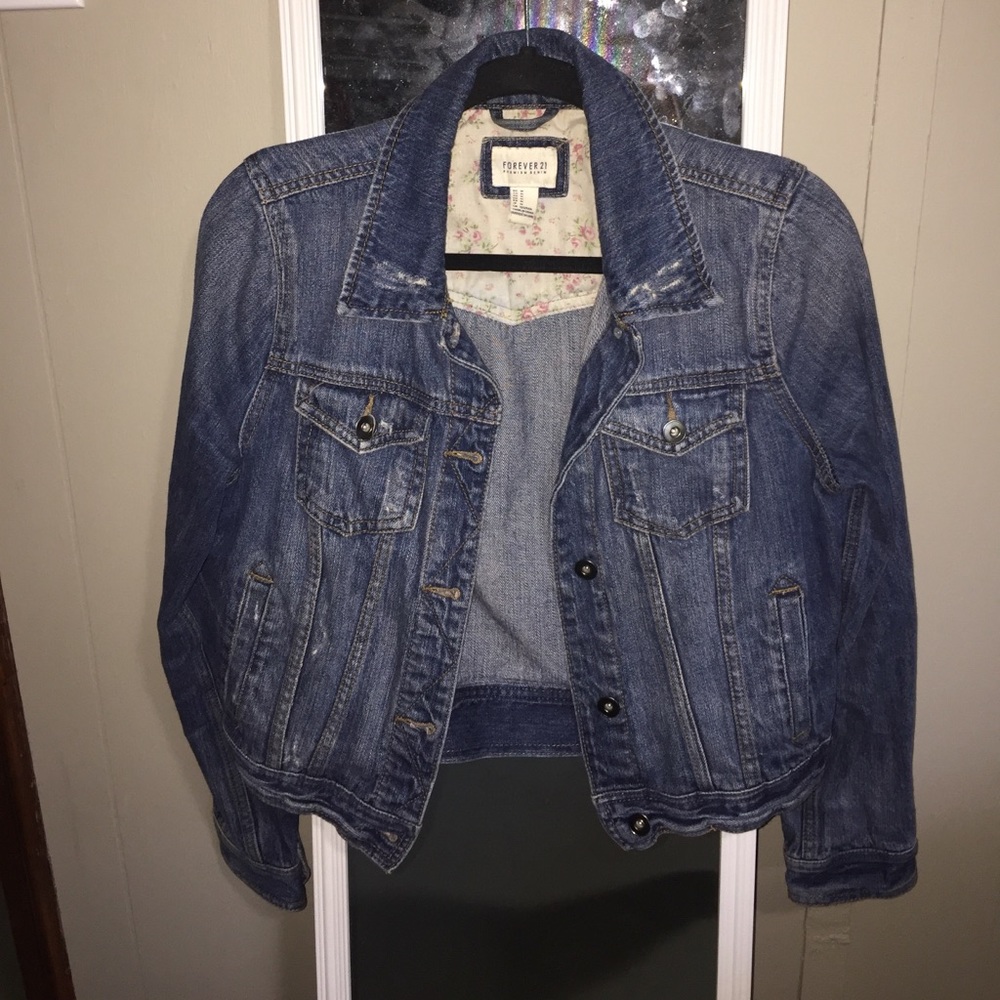 Forever 21 Denim Jean Jacket