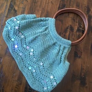 Capelli of NY 🌊 mint green bag