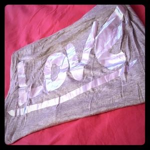 Body Central Grey Love Top