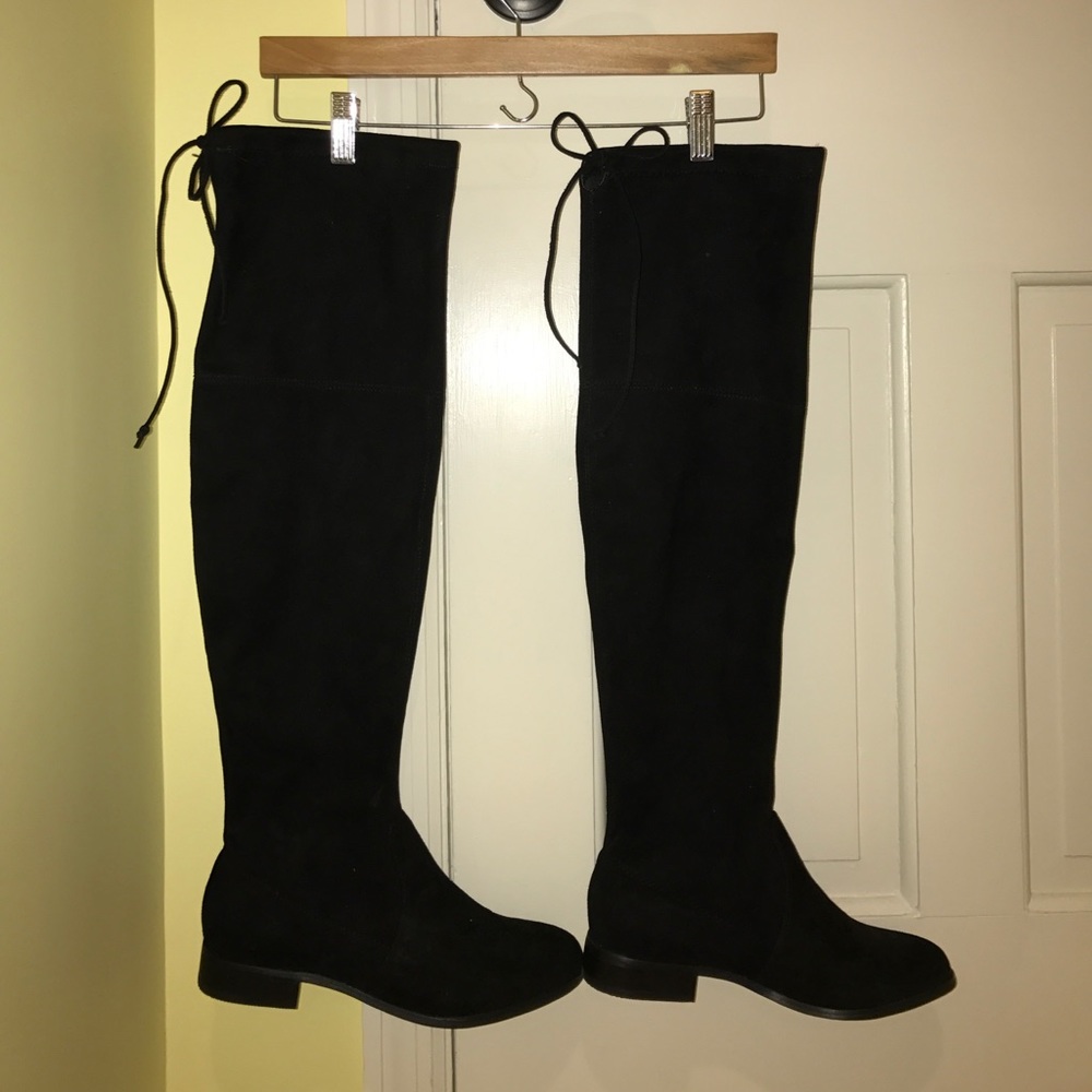 Thom Microsuede Over-the-Knee Boots