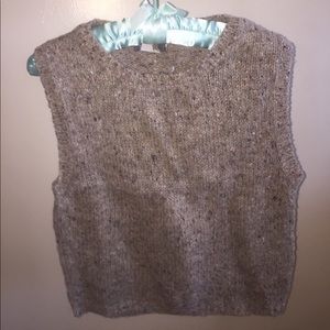 Vintage sleeveless sweater