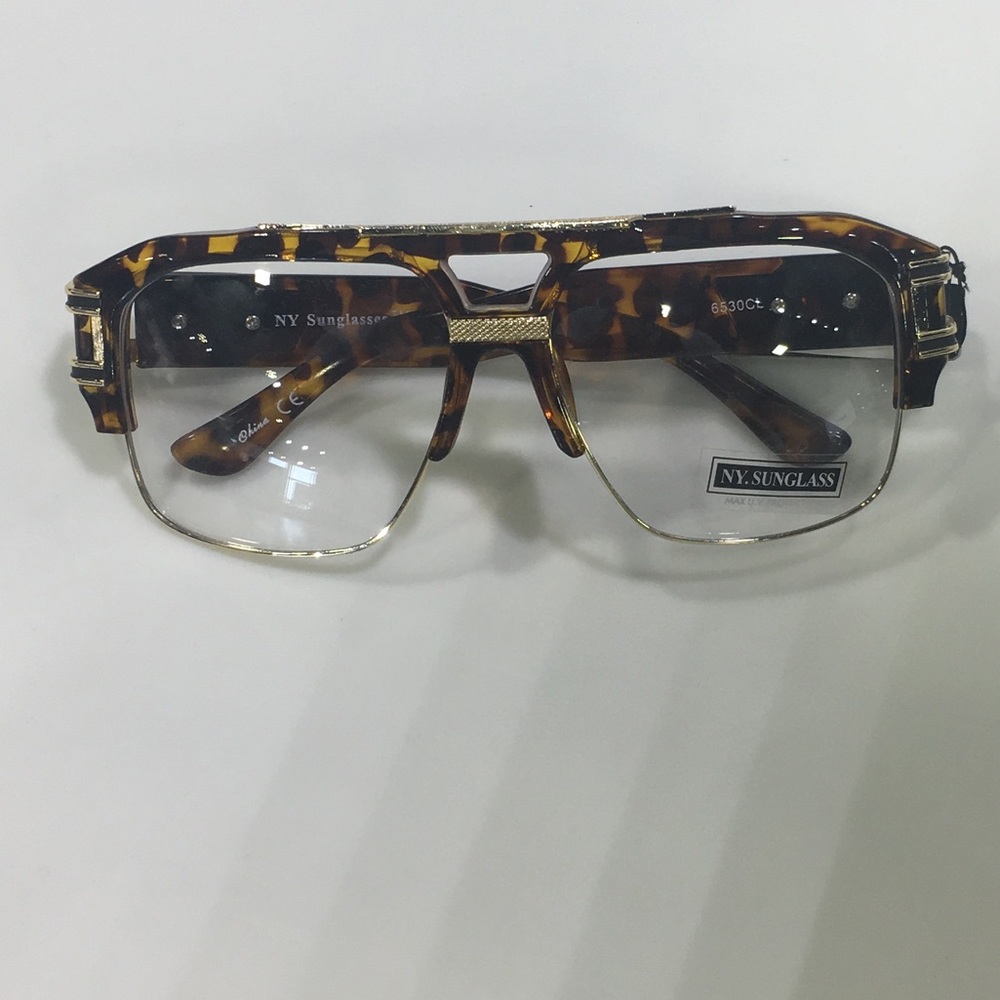 Cheetah print glasses
