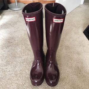 Hunter adjustable rain boots