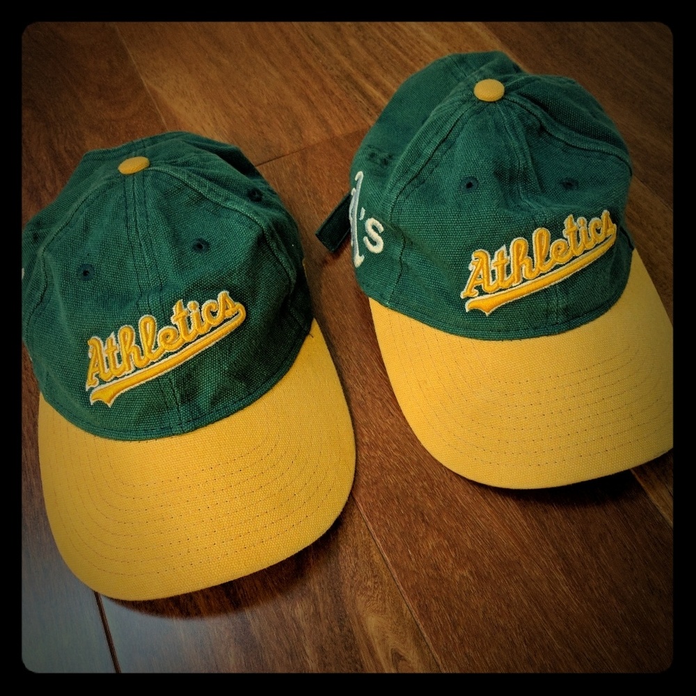 SOLD 2 kids Oakland As Athletics baseball hat