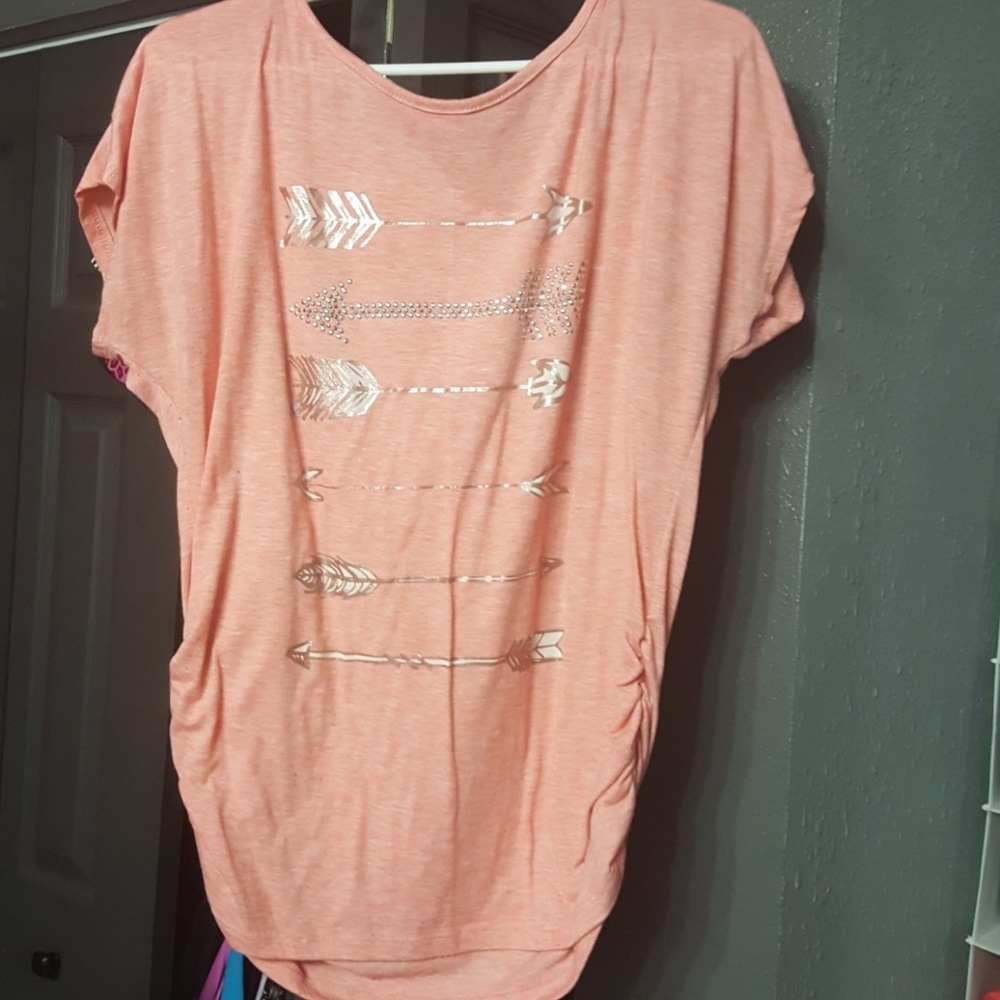 Side runched T