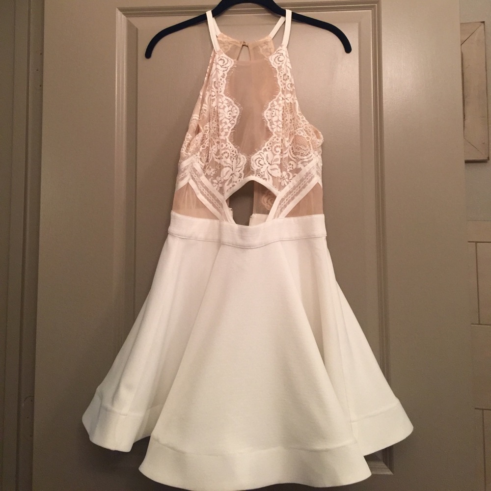 White dress