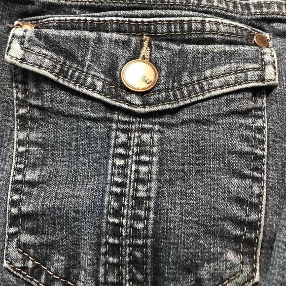 Lee Comfort Band Women's Denim Blue Jeans - Picture 6 of 8