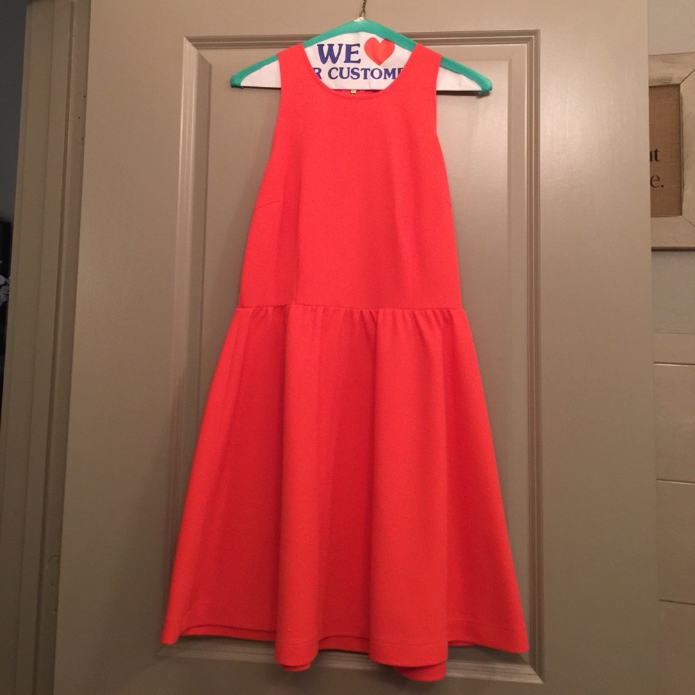 Orange dress