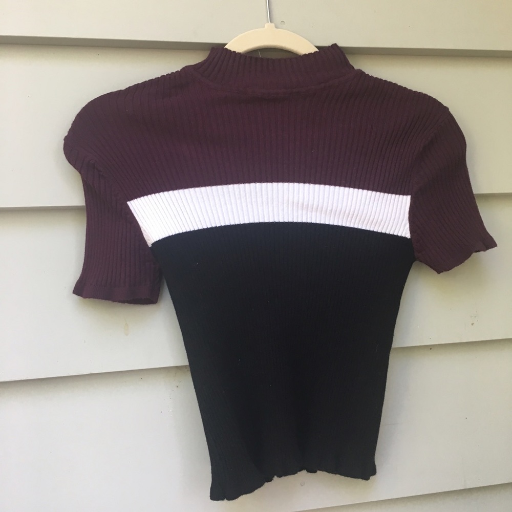 forever 21 mock neck top