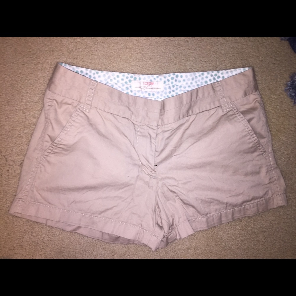 J. Crew 3" chino shorts