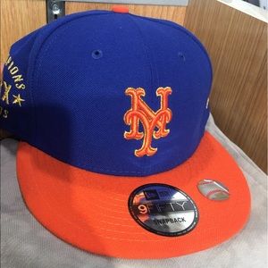NY Mets Championship Gold Edition snap back