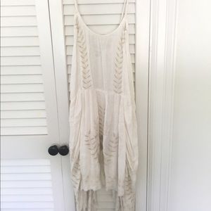 White free people dress