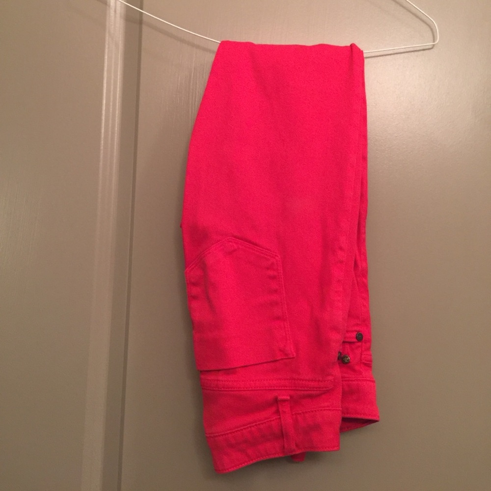 Red pants