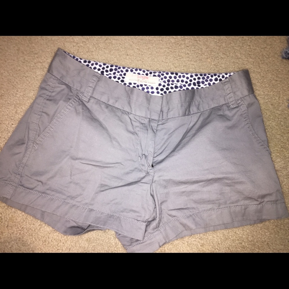 J. Crew 3" chino shorts