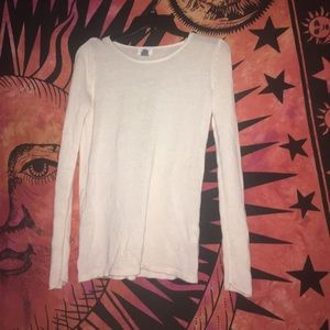 Old Navy Cream, Light Crew Neck Sweater, Xsmall