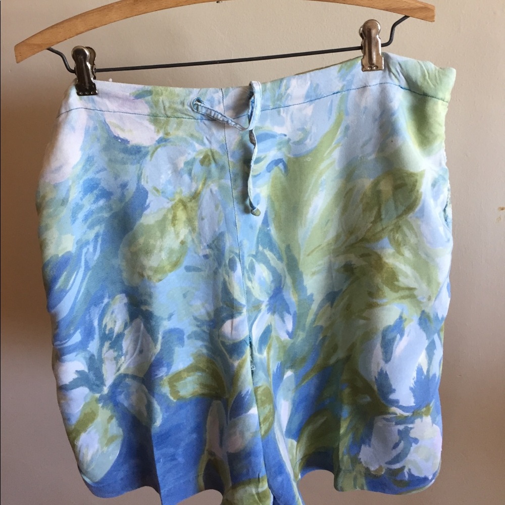 Pair of vintage distressed beach shorts