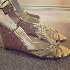 Gold Boutique Wedges