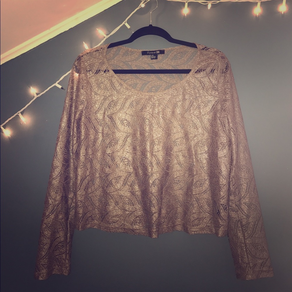 Sheer Long-Sleeve Shirt