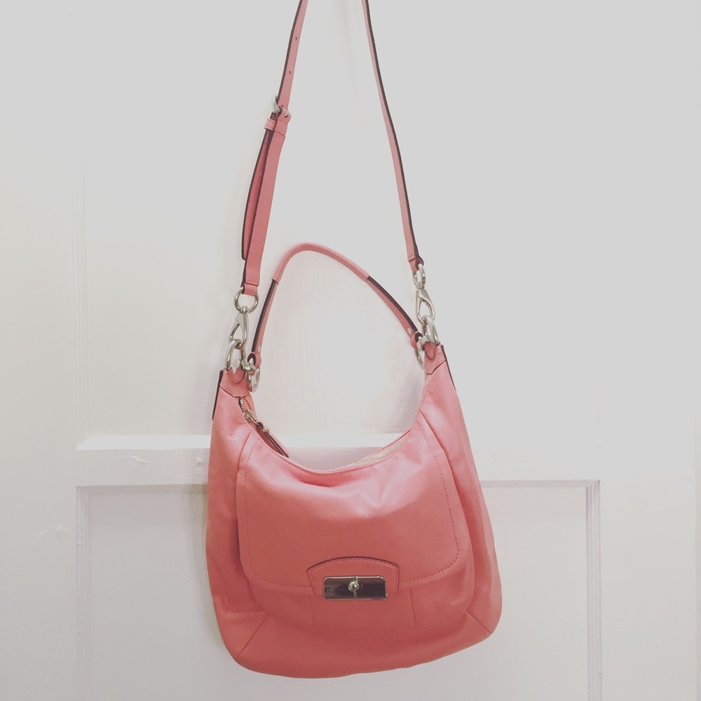NWOT Coach Kristin Hobo in Pink