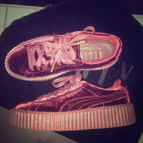 Rihanna Shoes - Puma Rihanna Fenty velvet creepers Authentic