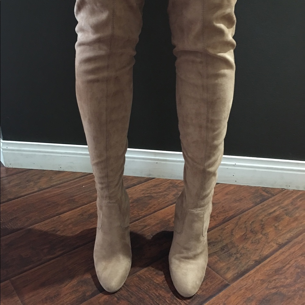 Steve Madden thigh high heels