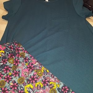 Lularoe Medium Carly and Tall and Curvy Leggings