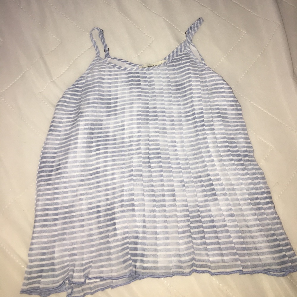 striped tank top