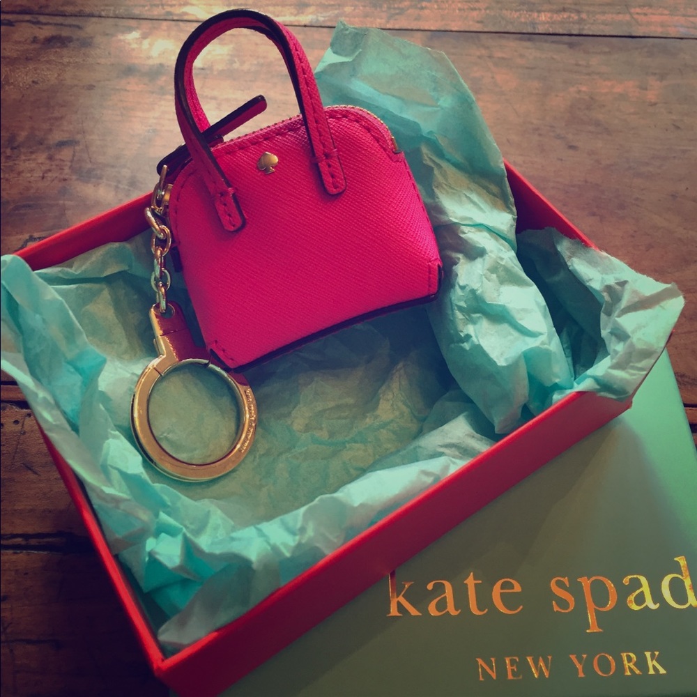 Kate Spade Key Ring, new with box