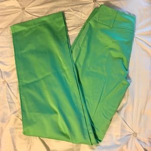 New York and company green dress pants