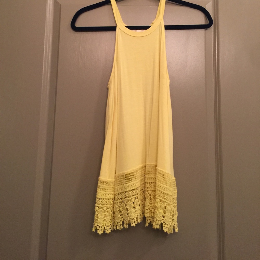 Yellow tank