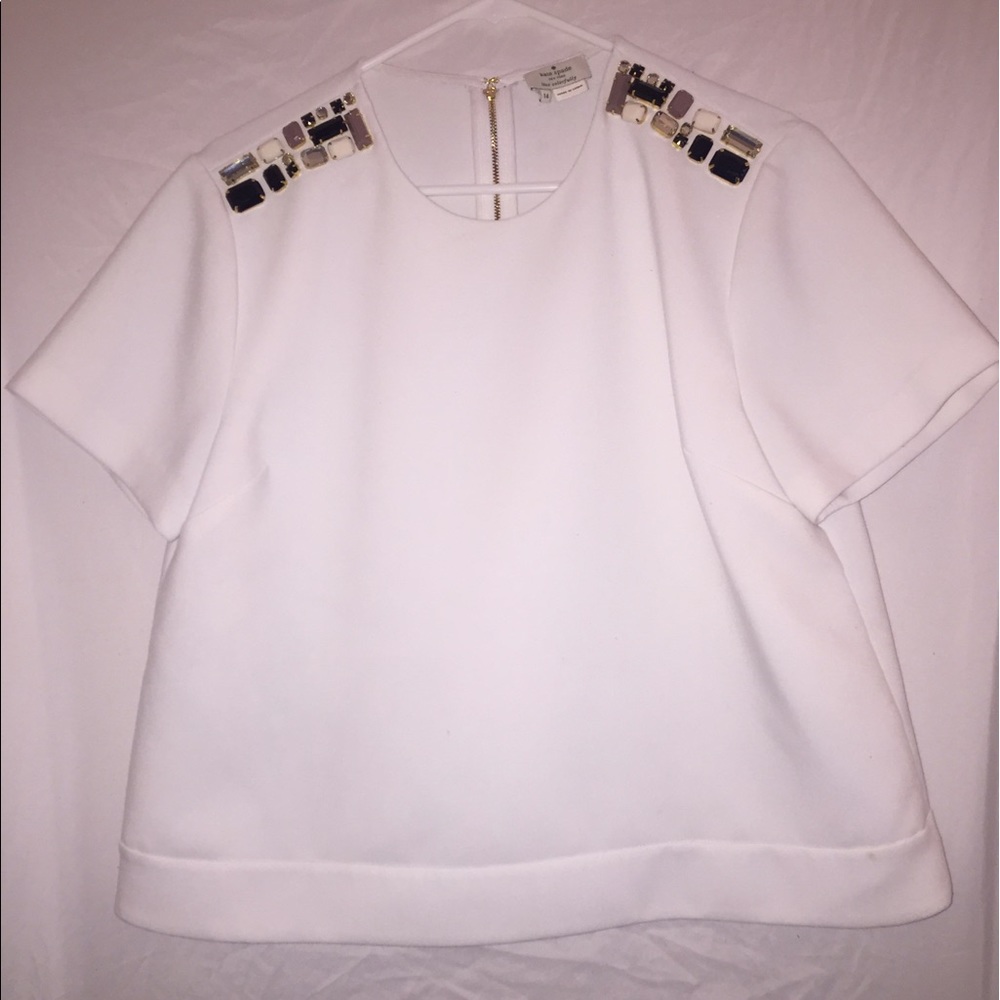 Kate Slade White Blouse