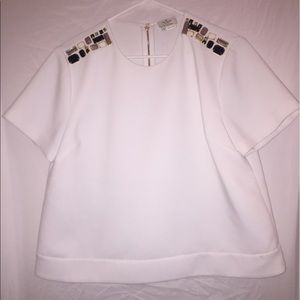 Kate Slade White Blouse