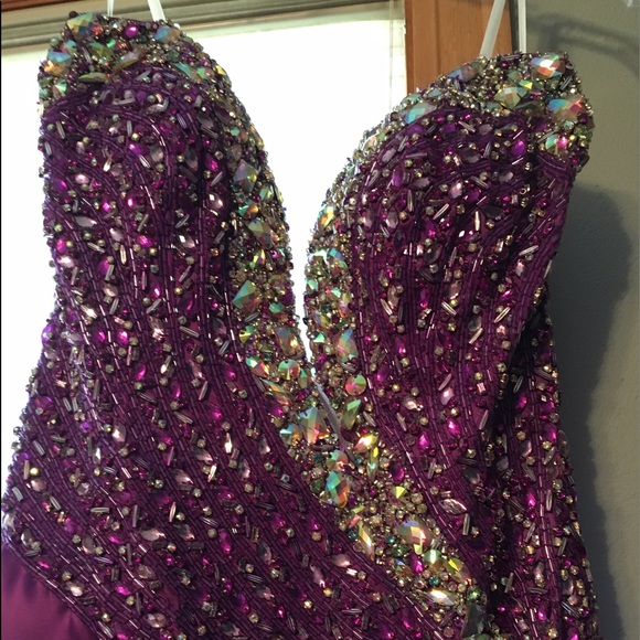 Custom MacDuggal Pageant Gown - Picture 5 of 8