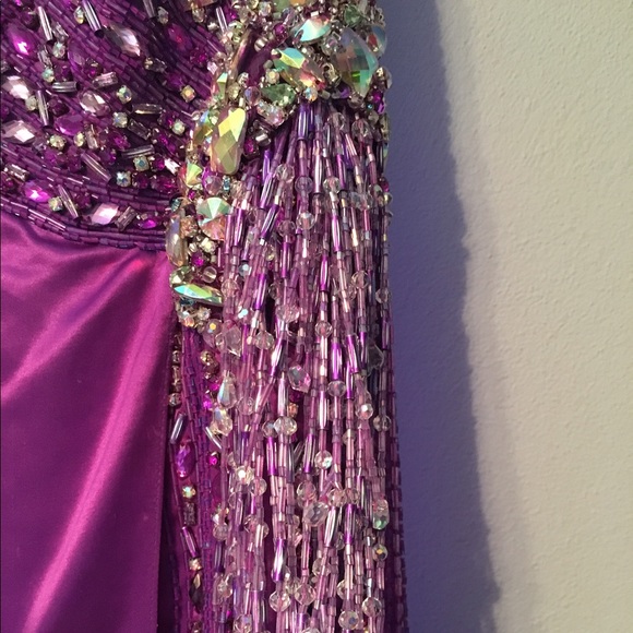Custom MacDuggal Pageant Gown - Picture 6 of 8