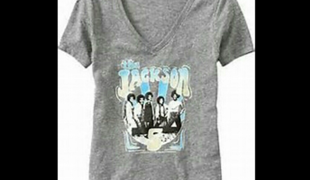 Old Navy Collectabilitiee Jackson 5 Shirt