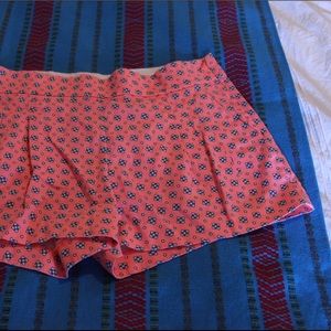 Fun Pink & Patterned J. Crew Shorts