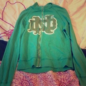 Notre Dame Zip-Up Jacket