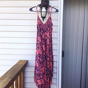 Francesca's Boho sleeveless Floral Dress