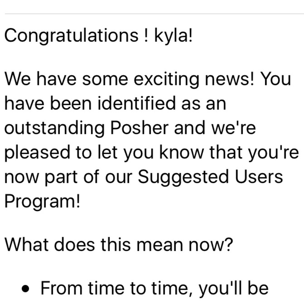 🎉IM A POSH AMBASSADOR 6/14/17🎉 - Picture 2 of 3