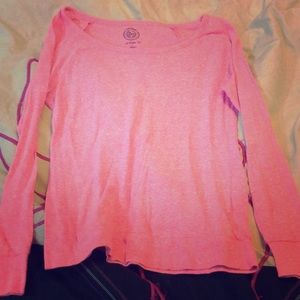 "SO" Pink Long Sleeve